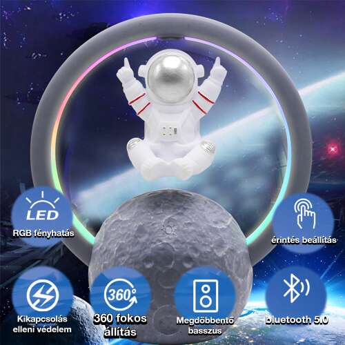Dollcini Home Astronaut Bluetooth Speaker – With LED Lighting