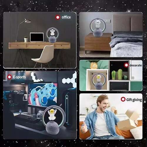 Dollcini Home Astronaut Bluetooth Speaker – With LED Lighting