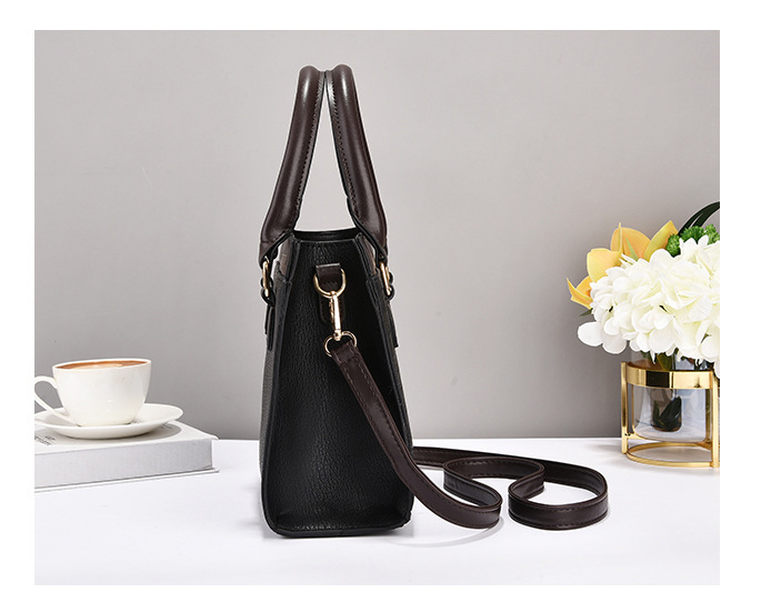 Dollcini Set Pentru Femei: Geantă Tote Mare și Portofel – Elegantă, cu Fermoar și Curea de Umăr