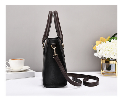 Dollcini Set Pentru Femei: Geantă Tote Mare și Portofel – Elegantă, cu Fermoar și Curea de Umăr