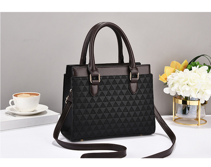 Dollcini Set Pentru Femei: Geantă Tote Mare și Portofel – Elegantă, cu Fermoar și Curea de Umăr