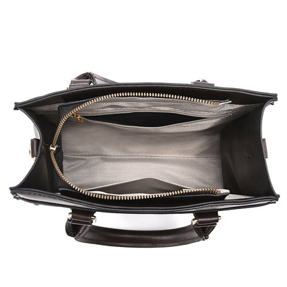 Dollcini Set Pentru Femei: Geantă Tote Mare și Portofel – Elegantă, cu Fermoar și Curea de Umăr