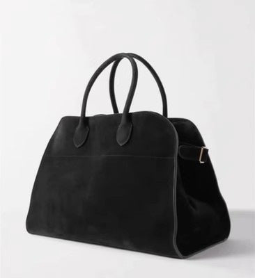 Dollcini Velúrhatású PU Női Kézitáska – Nagy Méretű Shopper Táska, Több Színben